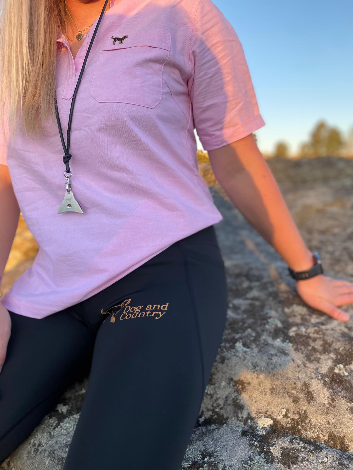 Dusty pink musters shirt