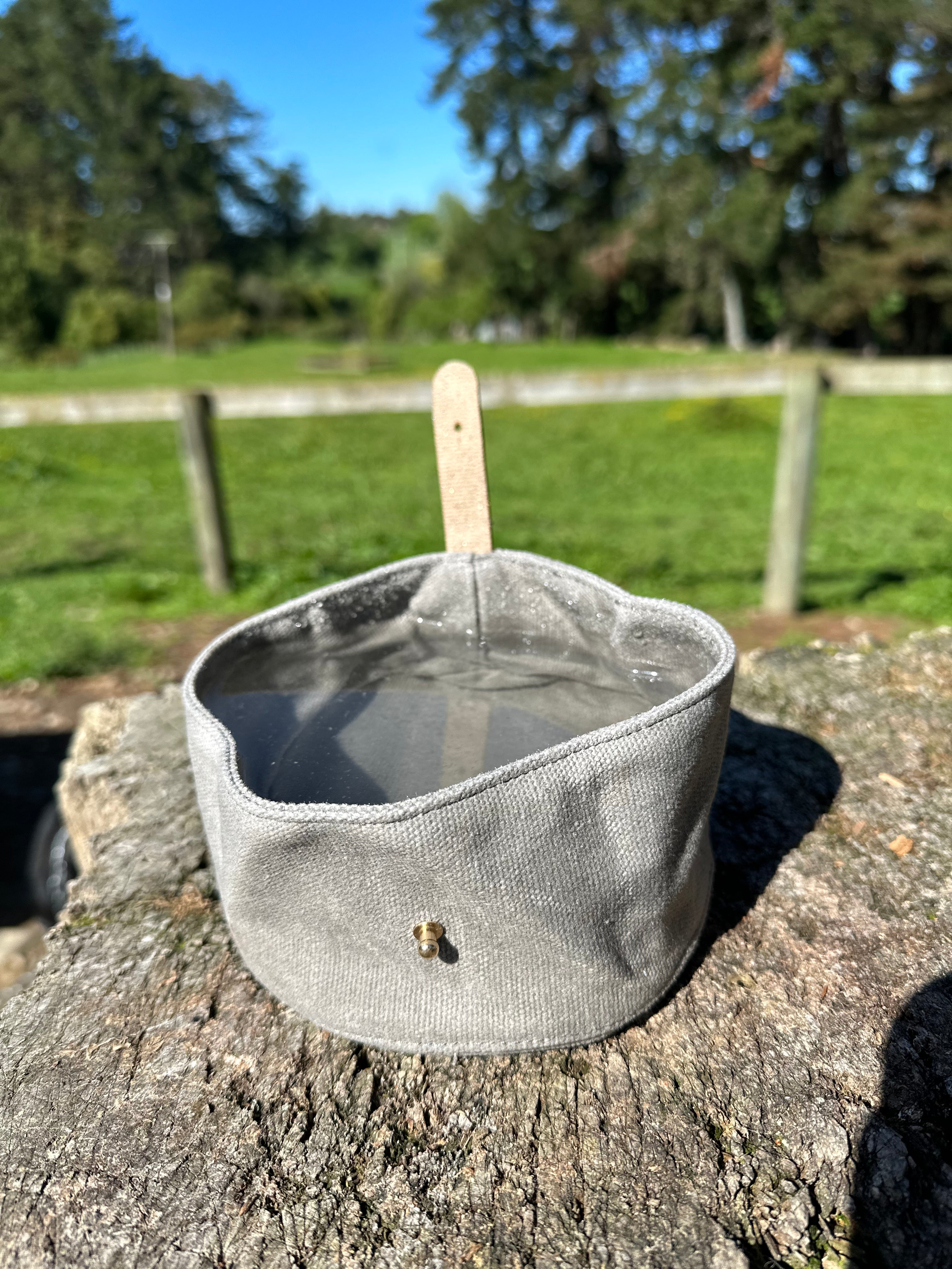 Canvas Water Bowl