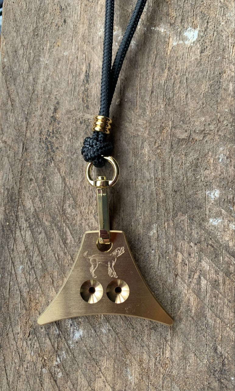 Sheepdog whistle fashion necklace