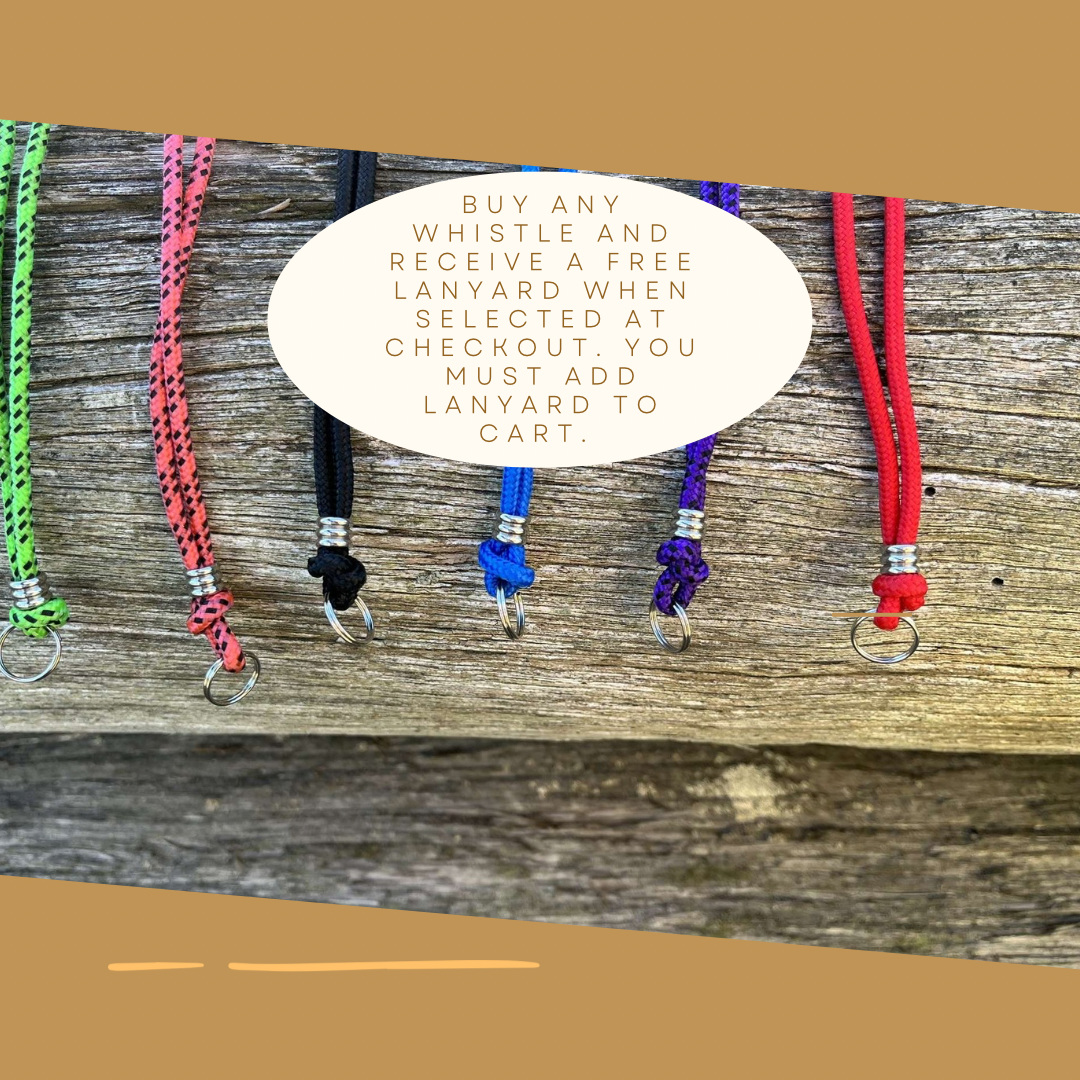 WHISTLE LANYARDS