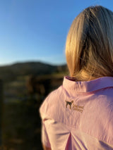 Dusty pink musters shirt
