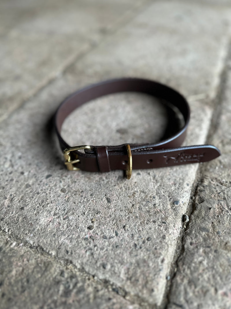 Leather dog collar